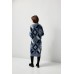Knitted dress "Mirage" blue
